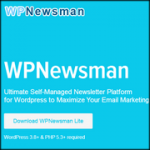 Newsletter plugin for Wordpress